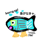 fish and art（個別スタンプ：1）