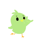 緑の鳥 第二世代（個別スタンプ：8）