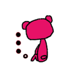 まろクマモジモジ2（個別スタンプ：13）