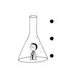 無気力理系男子（個別スタンプ：8）