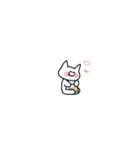 ぷりぷりしているねこ（個別スタンプ：40）