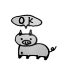 ホリブタ（個別スタンプ：3）