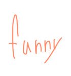 日常(英語)（個別スタンプ：4）