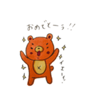 いなよしさんのくま（個別スタンプ：6）