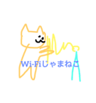 日常じゃまねこ（個別スタンプ：3）