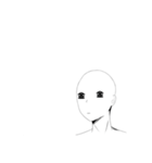 考える人。（個別スタンプ：7）