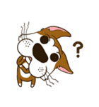 表情豊かな犬のぽんちゃん（個別スタンプ：12）