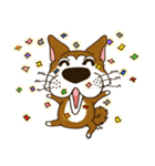 表情豊かな犬のぽんちゃん（個別スタンプ：14）
