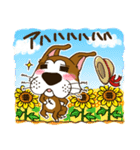 表情豊かな犬のぽんちゃん（個別スタンプ：16）