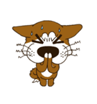 表情豊かな犬のぽんちゃん（個別スタンプ：23）