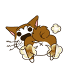 表情豊かな犬のぽんちゃん（個別スタンプ：32）