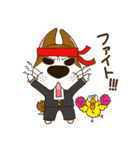 表情豊かな犬のぽんちゃん（個別スタンプ：37）
