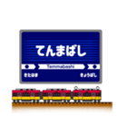 関西私鉄の駅名標 vol.12（個別スタンプ：3）
