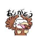 のんびりグリフォンさん（個別スタンプ：3）