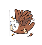 のんびりグリフォンさん（個別スタンプ：25）
