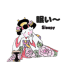 あとりえ艸の姫達 弐（個別スタンプ：34）
