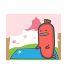 鳥王様の春（個別スタンプ：10）