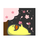 鳥王様の春（個別スタンプ：16）