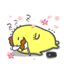 鳥王様の春（個別スタンプ：26）