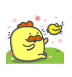 鳥王様の春（個別スタンプ：33）