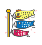 鳥王様の春（個別スタンプ：37）