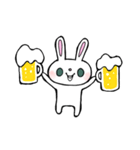 働く敬語のウサギ（個別スタンプ：12）