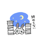 働く敬語のウサギ（個別スタンプ：14）