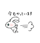 働く敬語のウサギ（個別スタンプ：16）