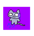 はいいろこねこのスタンプ（個別スタンプ：6）
