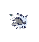 釣りをする人（個別スタンプ：10）