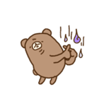 くま太郎のしょんぼり日常（個別スタンプ：3）