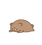 くま太郎のしょんぼり日常（個別スタンプ：7）