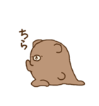 くま太郎のしょんぼり日常（個別スタンプ：10）