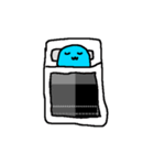 ねむいよ！ちびへびくん（個別スタンプ：5）