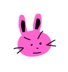 うさぎのポコアキ（個別スタンプ：1）