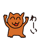 よく使う言葉をネコが言う（個別スタンプ：34）