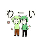 【日常系スタンプ】メロンとスイカっぽい1（個別スタンプ：4）