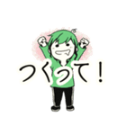 【日常系スタンプ】メロンとスイカっぽい1（個別スタンプ：16）