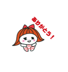 おかっぱさーちゃん日常スタンプ（個別スタンプ：3）
