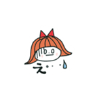 おかっぱさーちゃん日常スタンプ（個別スタンプ：21）