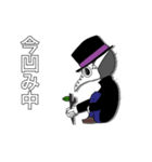ペストマスクのペスくん（個別スタンプ：6）