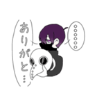 ペストマスクのペスくん（個別スタンプ：8）