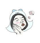 イカ人形（個別スタンプ：1）