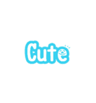 にこちゃん(英語)（個別スタンプ：19）