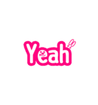 にこちゃん(英語)（個別スタンプ：27）