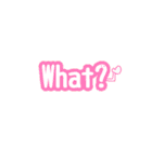 にこちゃん(英語)（個別スタンプ：35）