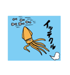 日常で使える、2杯のイカ その3（個別スタンプ：23）