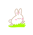 ゆるいこうさぎスタンプ（個別スタンプ：21）