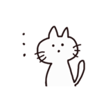 シンプルなネコちゃん（個別スタンプ：20）