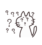 シンプルなネコちゃん（個別スタンプ：37）